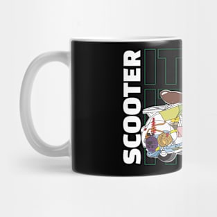 Italian Classic Scooter Mug